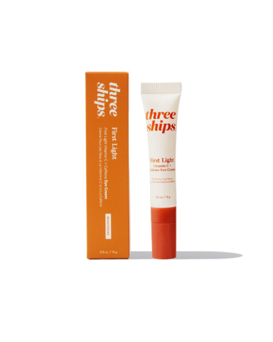 THREE SHIPS – First Light Vitamin C + Caffeine Eye Cream