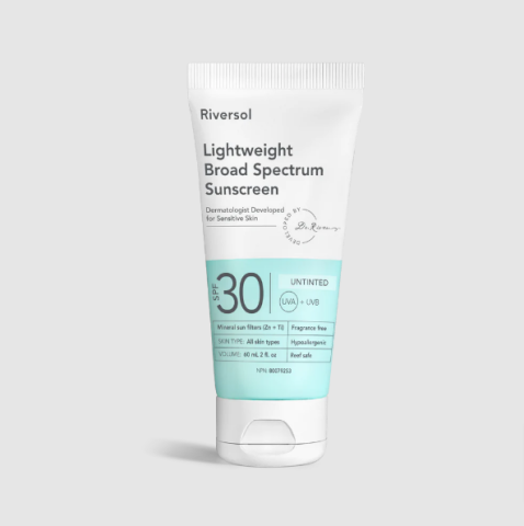 Riversol SPF 30 Lightweight Broad Spectrum Sunscreen Untinted