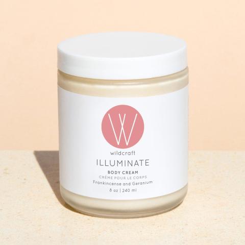 Wildcraft Illuminate Body Cream – Frankincense and Geranium 8oz