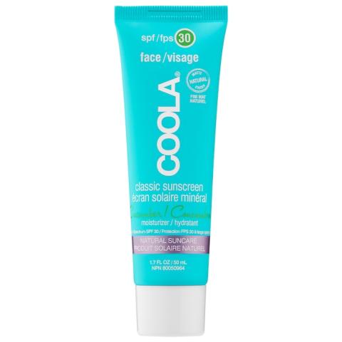 Coola Face SPF 30 Cucumber Matte Finish Sunscreen SPF 30