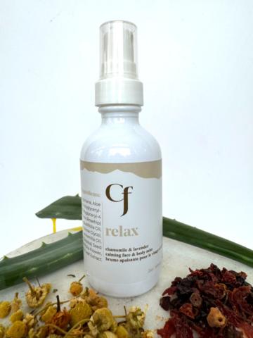 Relax Face & Body Mist with Chamomile & Lavender | Best Facial Mistproduct picture