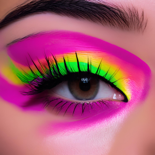 Editorial Eyeliner trend inspired by Euphoria: A New Era of Makeup